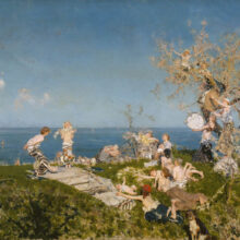 Springtime in Love by Francesco Paolo Michetti