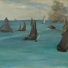 Sea View, Calm Weather (Vue de mer, temps calme) by Édouard Manet