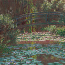 MMO-102 Water Lily Pond by Claude Monet