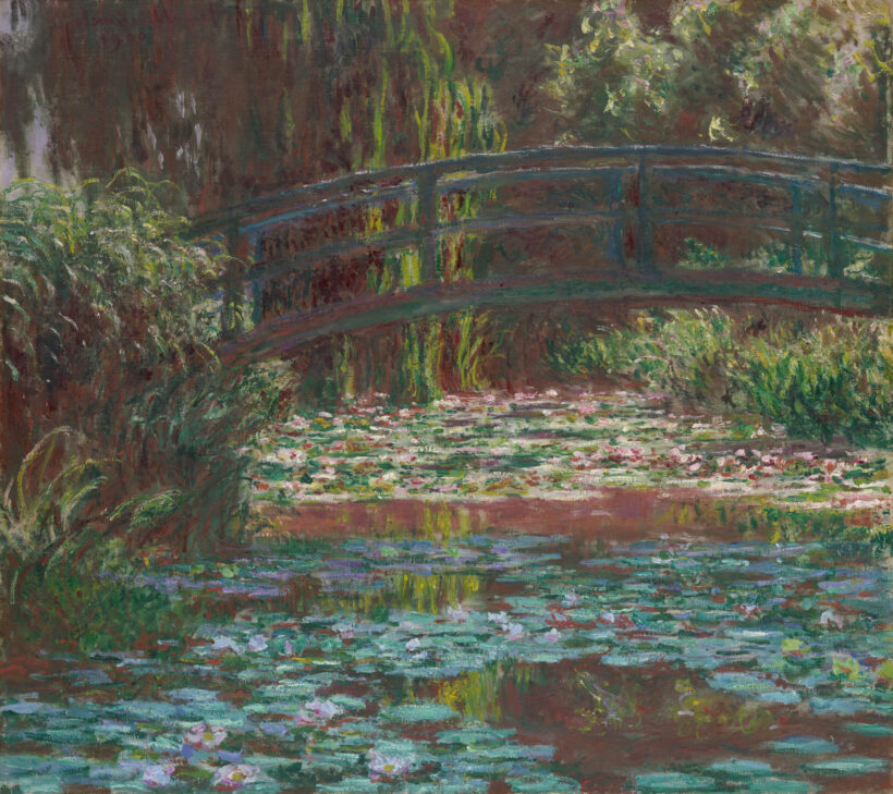MMO-102 Water Lily Pond by Claude Monet