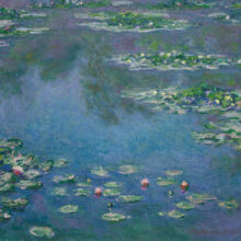 Claude Monet's painting, Water Lilies