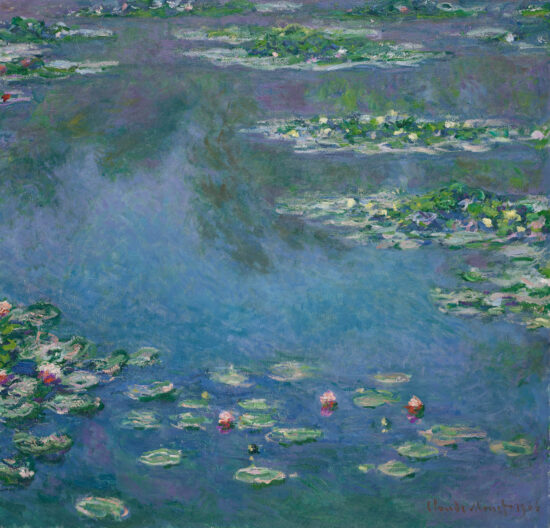 Claude Monet's painting, Water Lilies