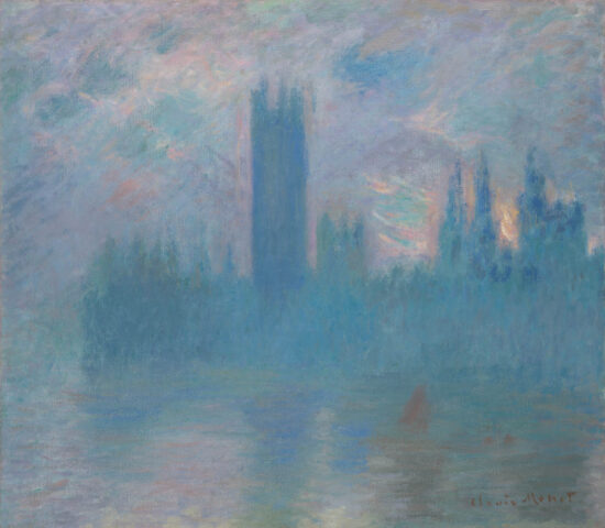 Claude Monet's painting, Houses of Parliament, London