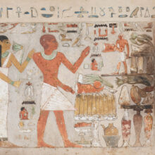 20th BCE Stela of Amenemhat and Hemet