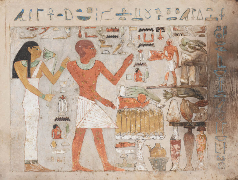 20th BCE Stela of Amenemhat and Hemet