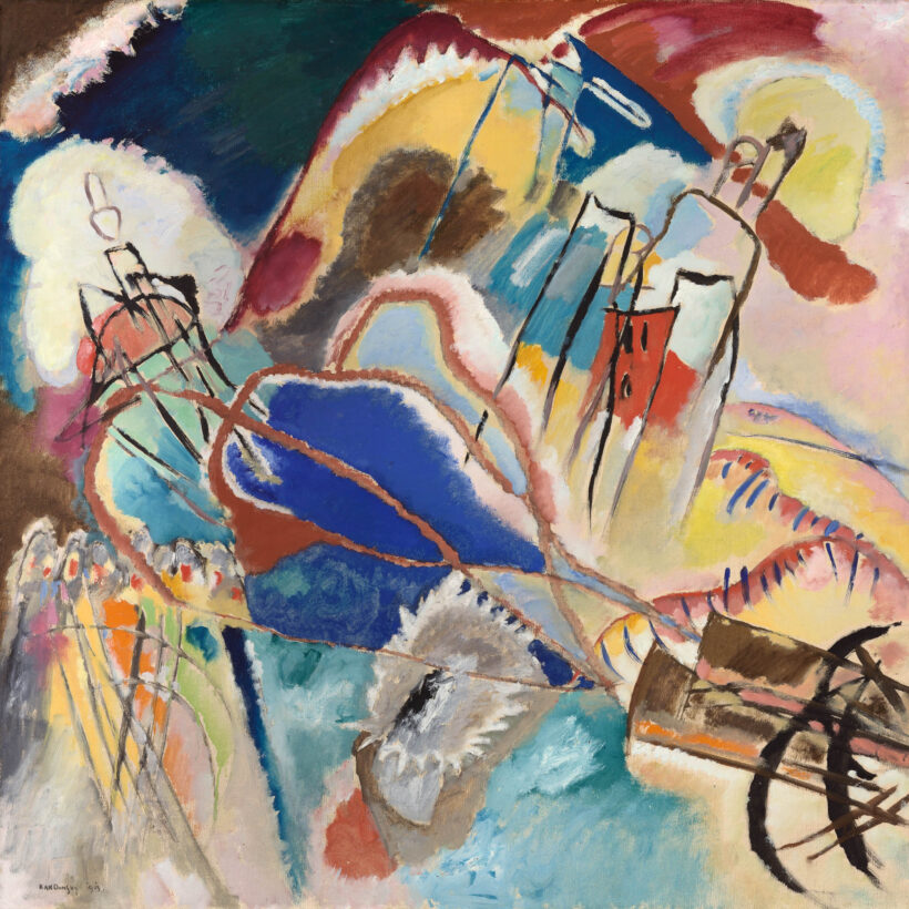 Vasily Kandinsky's painting, Improvisation No. 30 (Cannons)