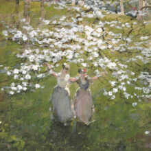 William Henry Holme's painting, Blossoms