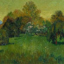 Vincent van Gogh's painting, The Poet's Garden