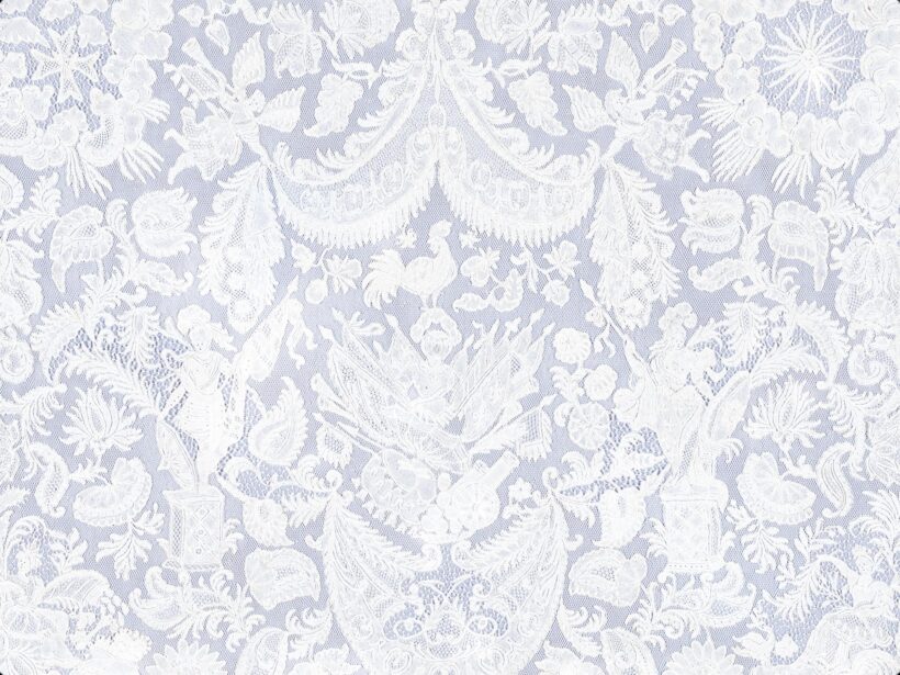 18th c. Cravat End Flemish lace