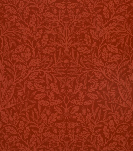 William Morris design of Acorns and oak Leaves