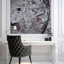 Jitterbug’s wallpaper mural of Medieval Armor 15th c. Italy