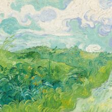 Green Wheat Fields by Vincent van Gogh
