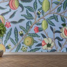 Jitterbug mural of Fruit (or pomegranates) by William Morris