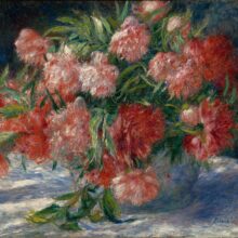 Pierre-Auguste Renoir's Peonies