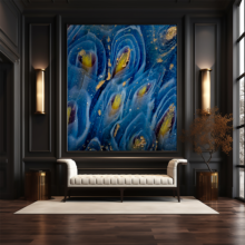 Jitterbug wallpaper mural of 1st c. BCE Mosaic Roman Glass