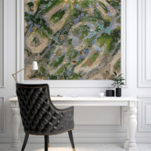 Jitterbug wallpaper mural of Glass Fragment, Roman 1st c. BCE