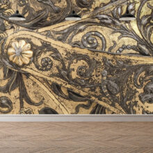 Jitterbug mural hangs on a wall