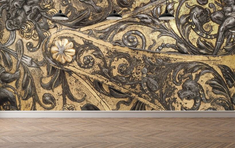 Jitterbug mural hangs on a wall